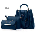 Women’s Rexine Hand Bag Set – Black