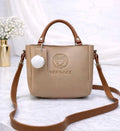PU Leather Girl's Crossbody Bag – Beige