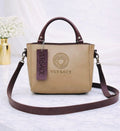 PU Leather Girl's Crossbody Bag – Beige