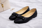 Women’s Synthetic Leather Formal Pumps – Black