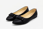 Women’s Synthetic Leather Formal Pumps – Black